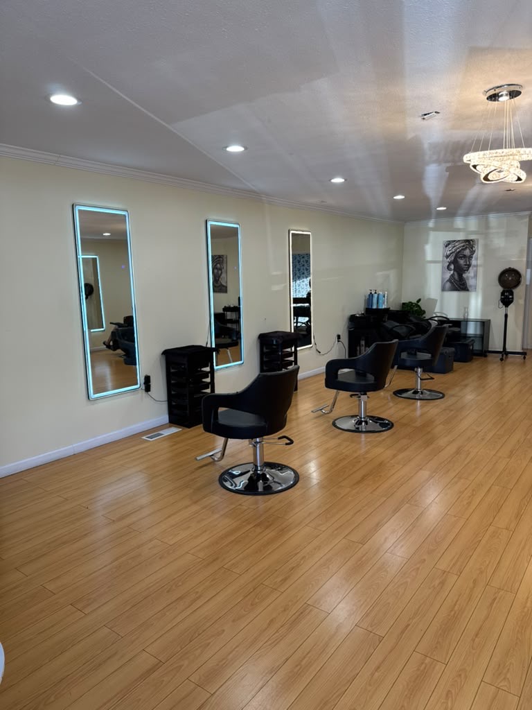 Hair styling area